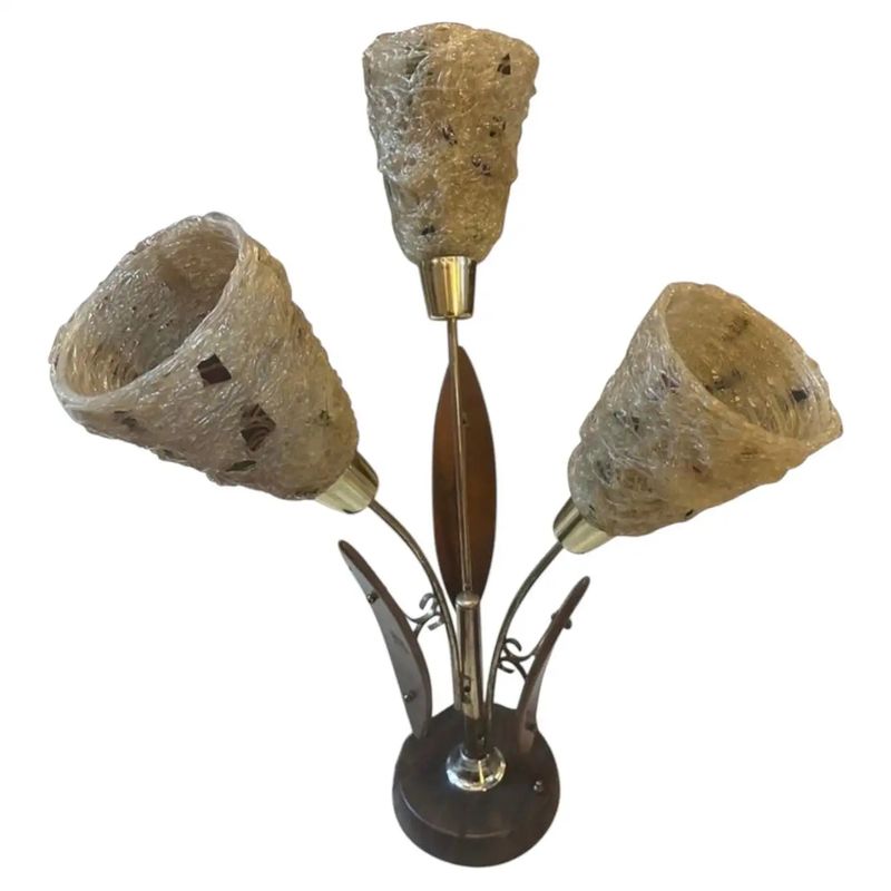 1980s Gaetano Pesce Style Modern Metal, Resin and Plastic Italian Table Lamp