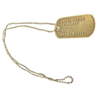 A 2013 Statement Emilio Pucci Primavera Estate Chain with Medallion