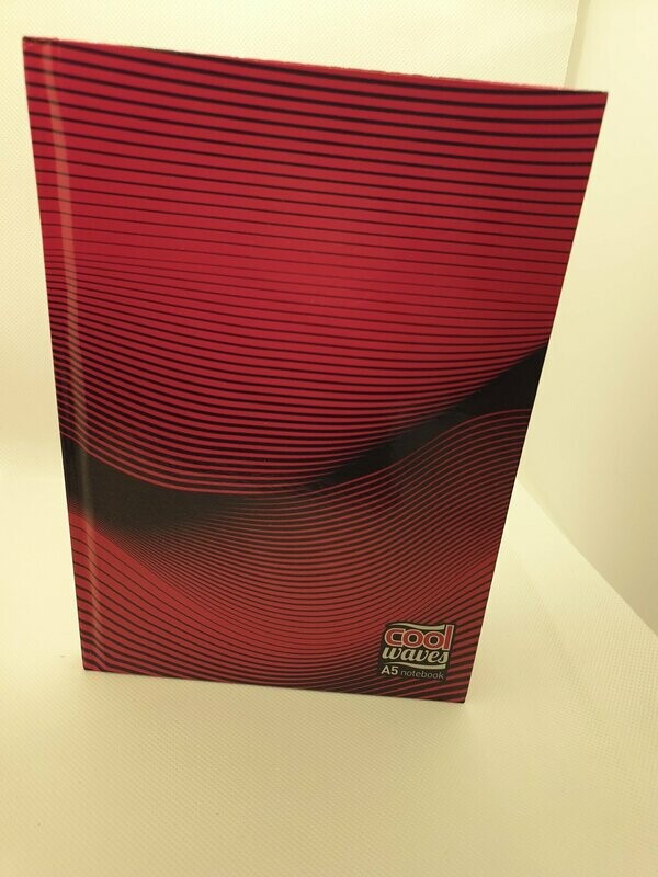 Cool Waves A5 Hardback Notebook