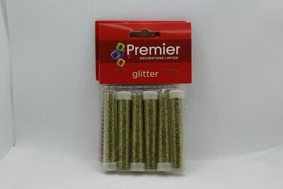 Pack of 6 Glitter tubes
