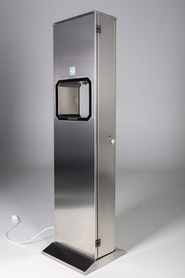 Automatischer Desinfektionsmittelspender mit Fuß