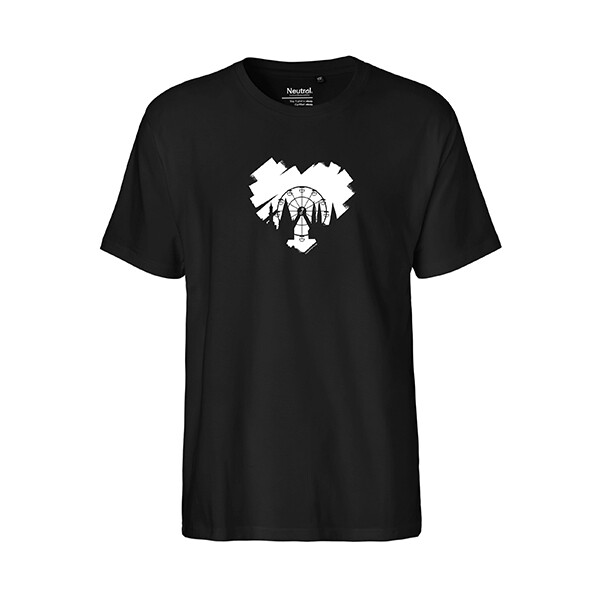 T-Shirt für Männer "Kirmes im Herzen" (Bio + FairTrade)