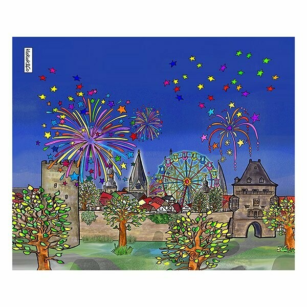 Mousepad Soester Kirmes Feuerwerk Mousepad Soester Kirmes Feuerwerk