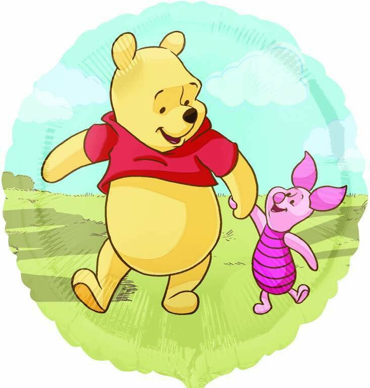 "Winnie Puuh und Ferkel" Heliumballon (gefüllt)