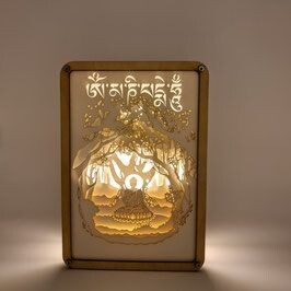 Buddha 3D Schattenbox Buddha 3D Schattenbox