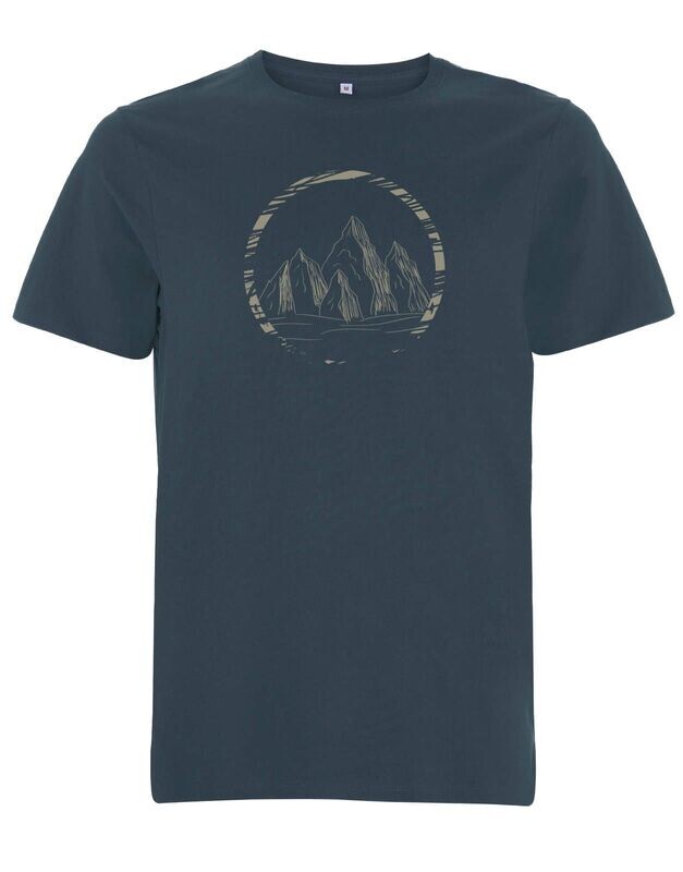 T-Shirt für Unisex T-Shirt für Unisex "Berge" (Bio + FairTrade)