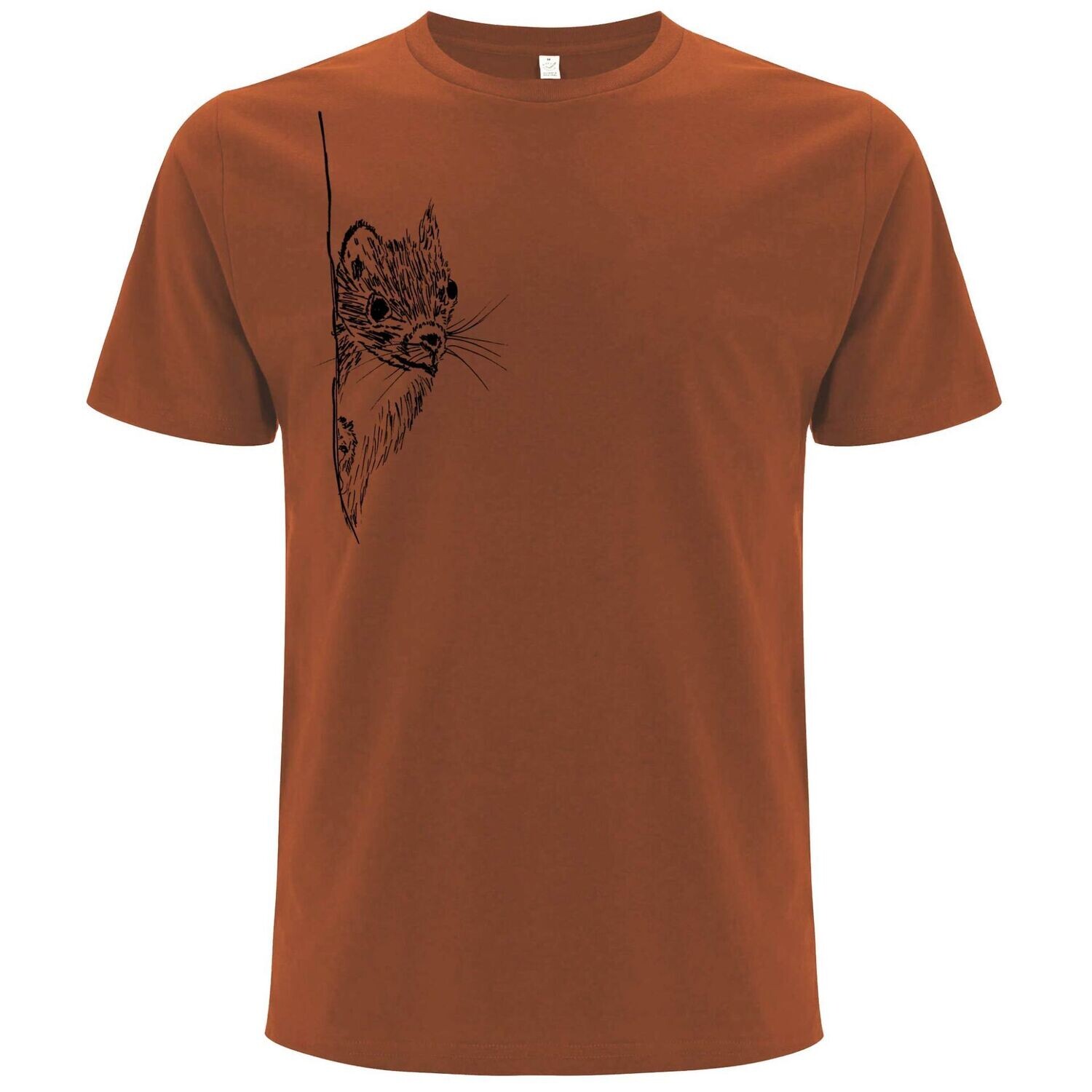 T-Shirt Unisex "Eichhörnchen" (Bio + FairTrade)