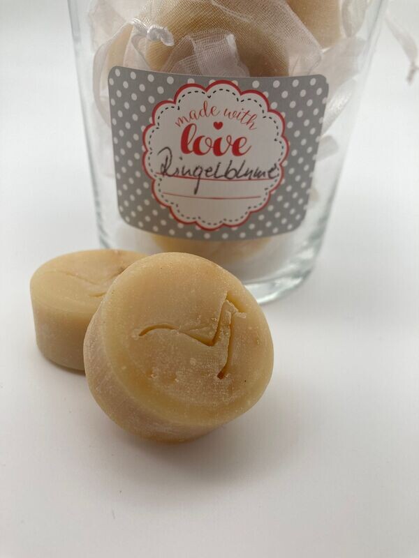 Ringelblume - Gästeseife mit Alpakakeratin