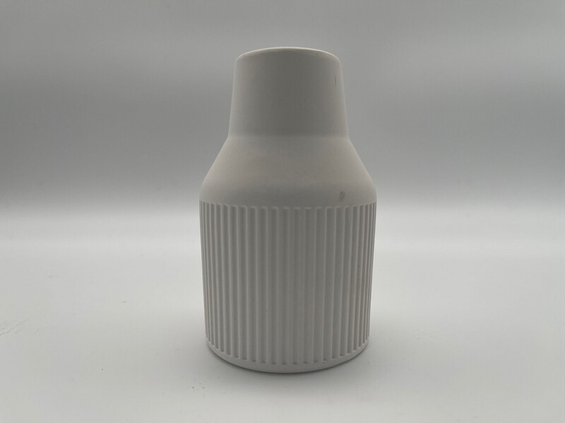 Vase eckig Streifen Vase eckig Streifen