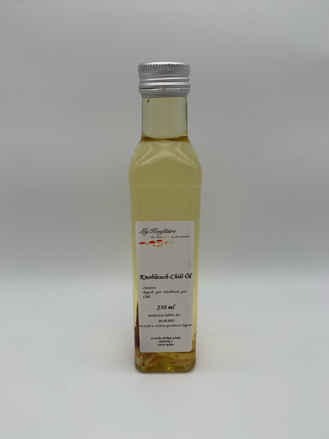 Knoblauch-Chili Öl 250ml