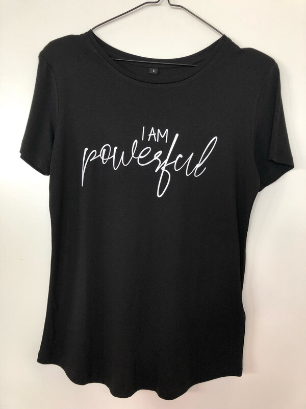 T-Shirt Damen T-Shirt Damen "I am powerful"