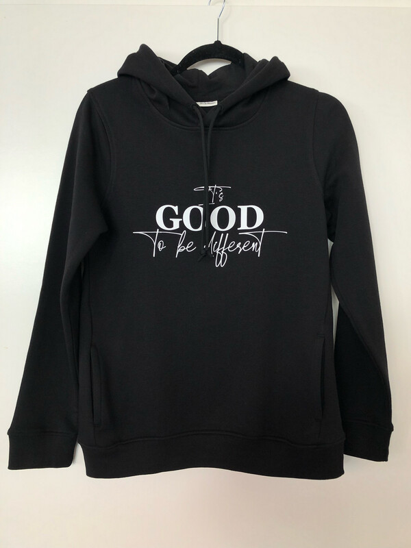 Hoodie Damen Hoodie Damen "It's good to be different"