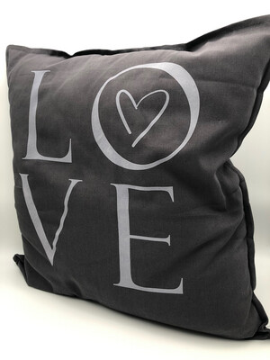 Kissen Kissen "Love" mit Inlay