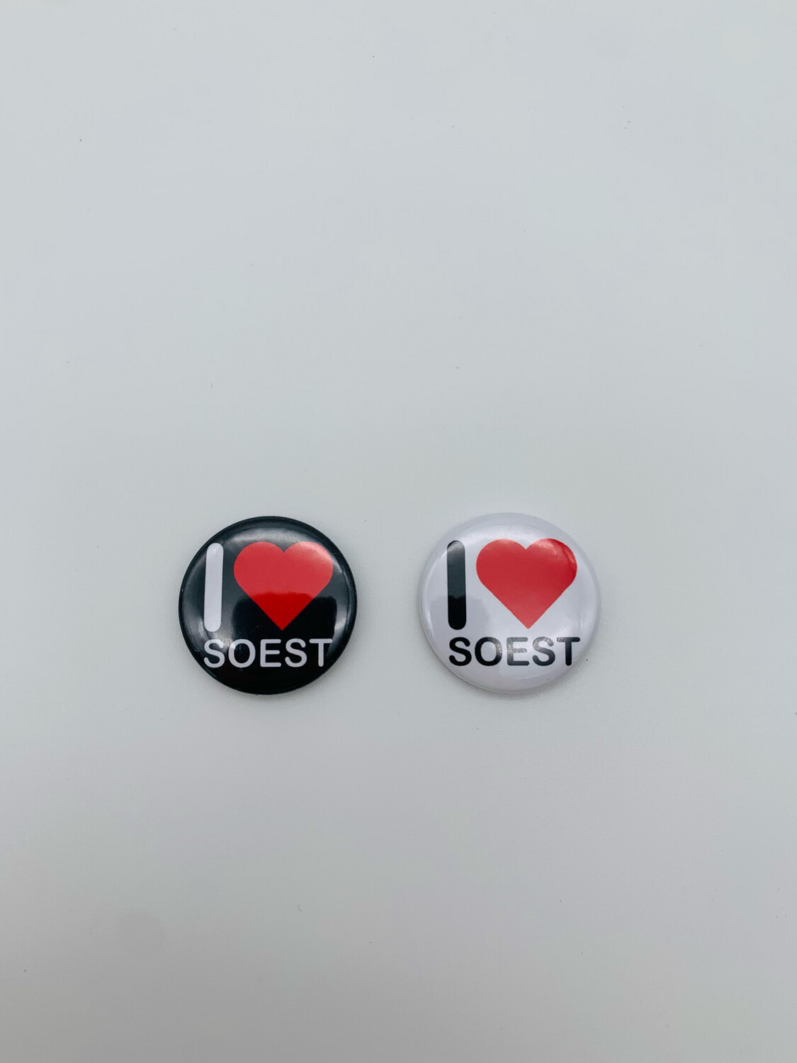 I Love Soest Magnet rund