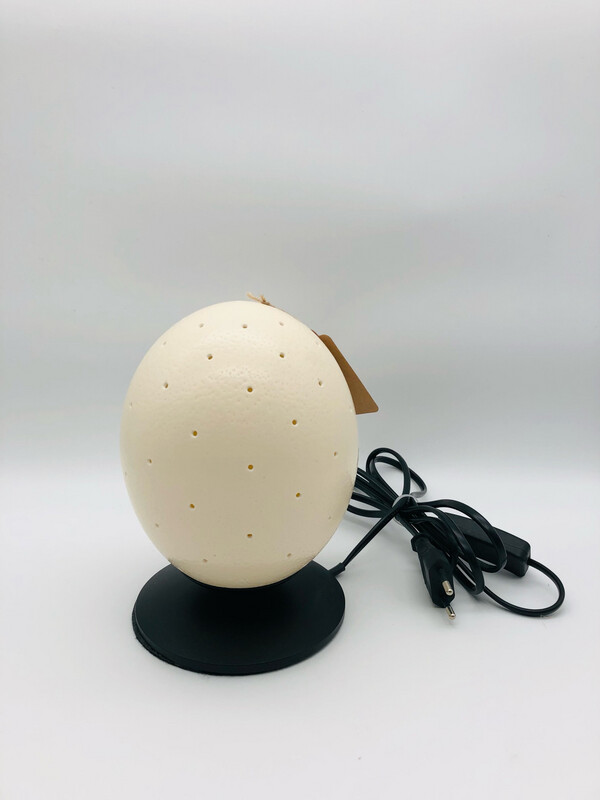 Straußenei Lampe Straußenei Lampe