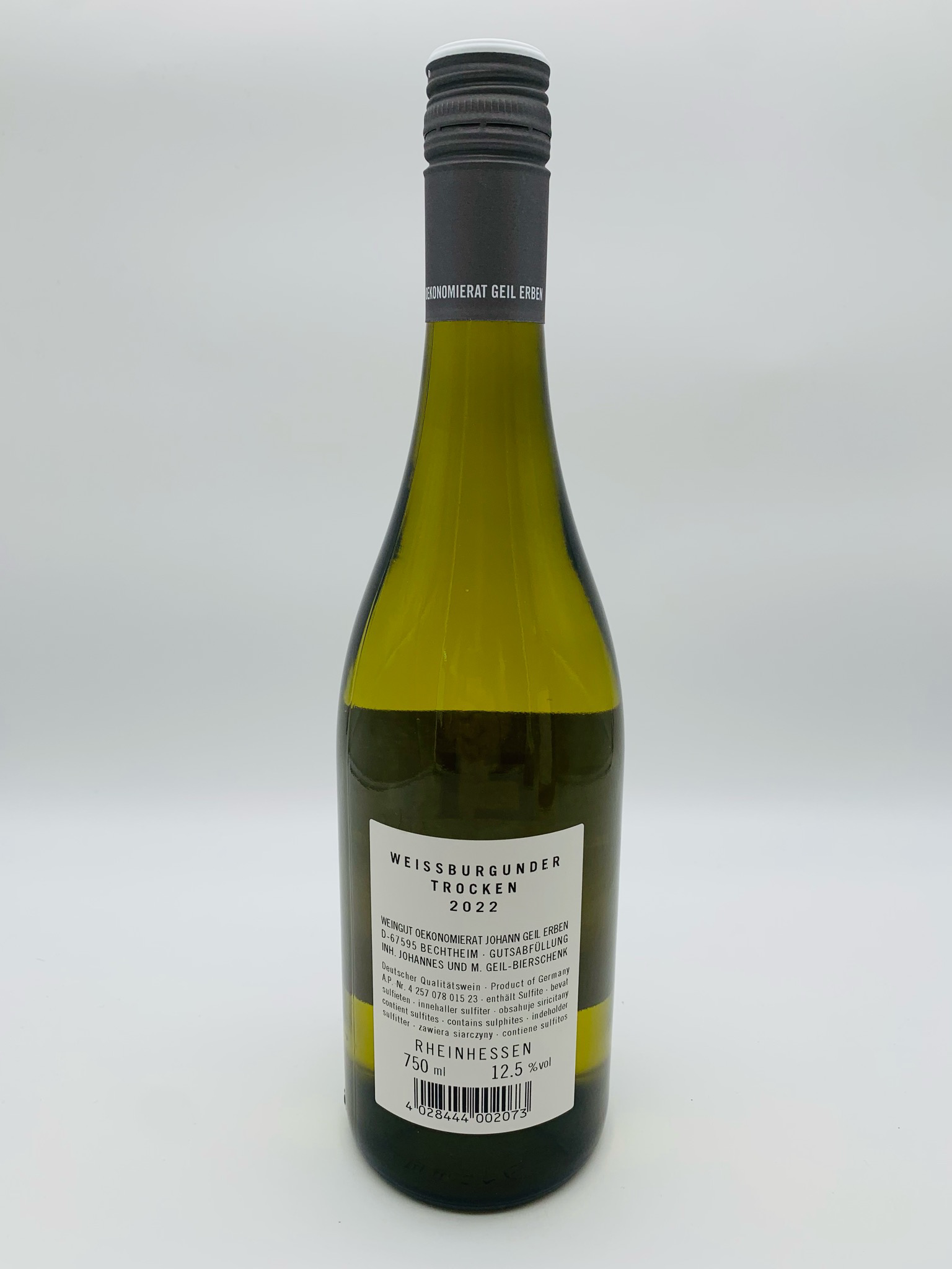 Wein Weißburgunder  Geil