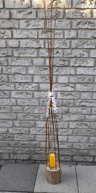 Weidenlaterne großer Stamm