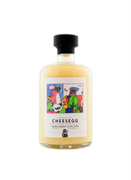 Cheesegg Eierlikör mit Cheesecake Aroma 0,5l