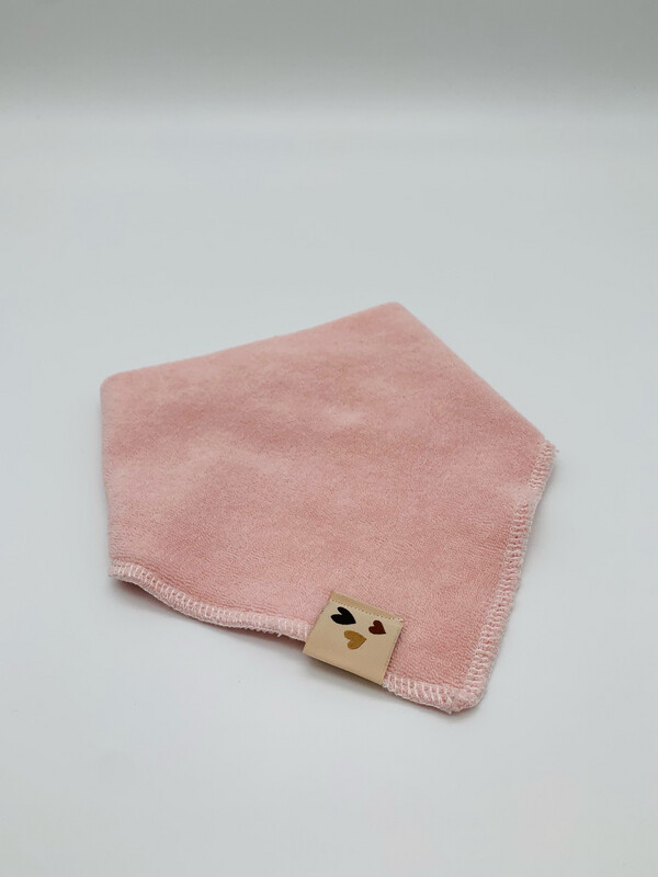 Halstuch Frottee rosa Halstuch Frottee rosa
