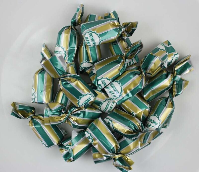 Schoko-Minth Bonbons gefüllt Schoko-Minth Bonbons gefüllt