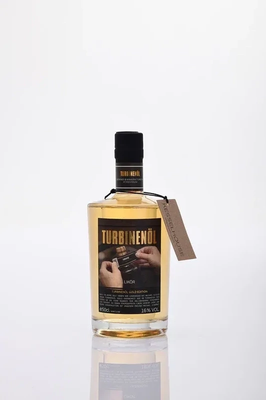 Turbinenöl Gold Likör Edition 0,5l Turbinenöl Gold Likör Edition 0,5l