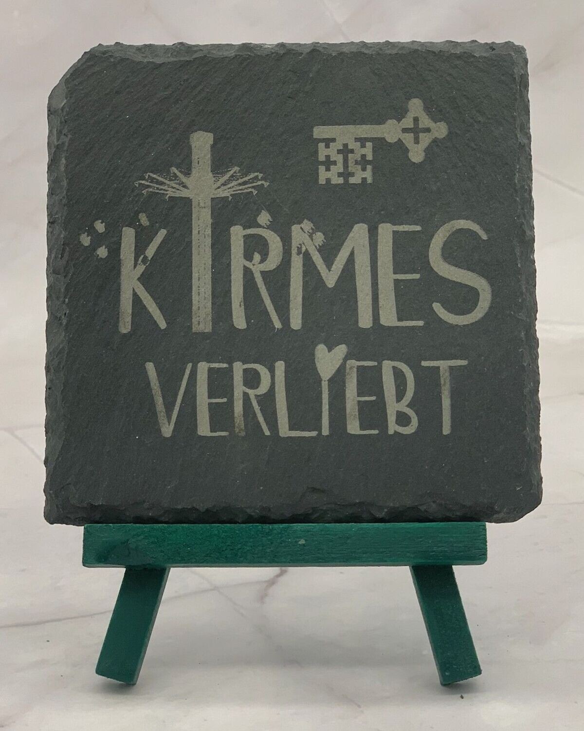 Schieferuntersetzer