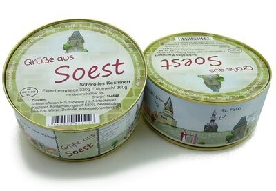 Gekochtes Mett Soest Dose Gekochtes Mett Soest Dose