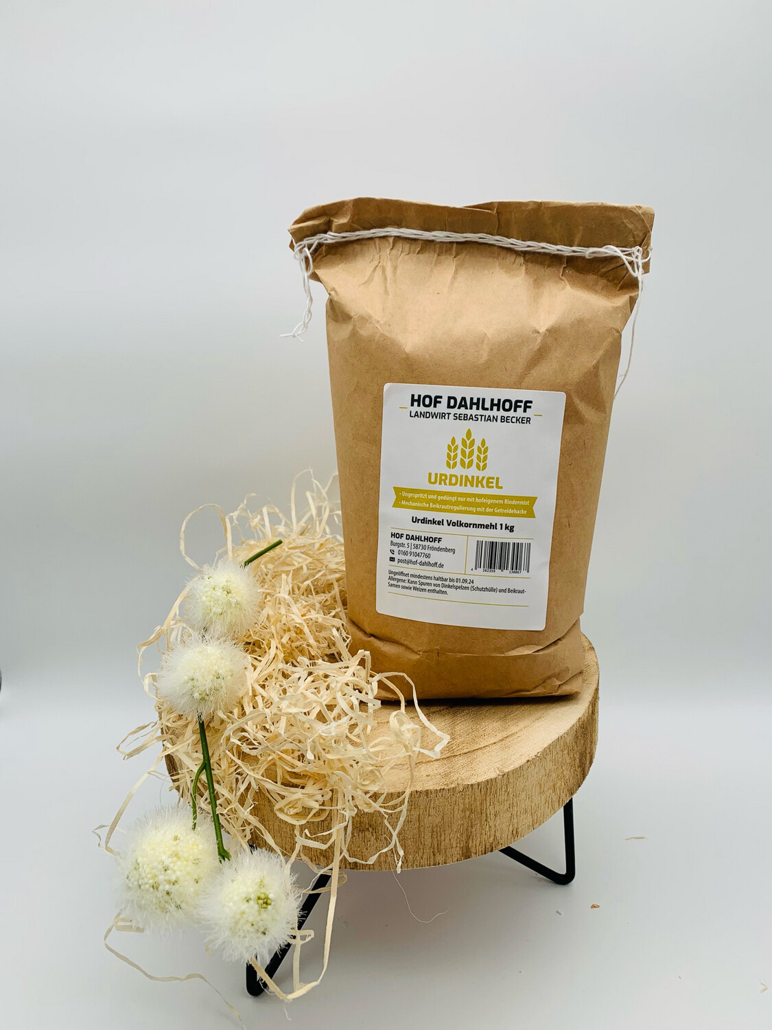 Urdinkel Vollkornmehl 1Kg