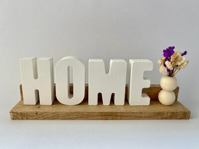 Schriftzug "HOME"