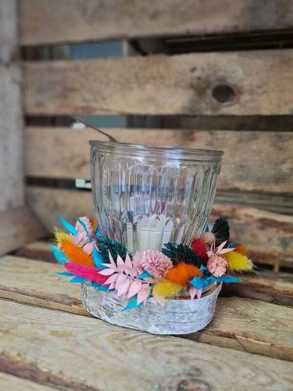 kleines Glas mit Kranz A101 kleines Glas mit Kranz A101