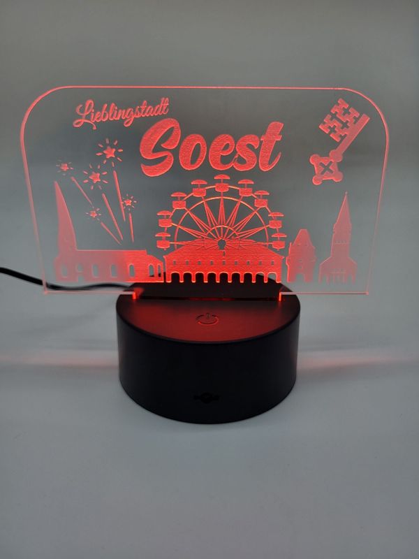 LED Schild RGB Sockel LED Schild RGB Sockel