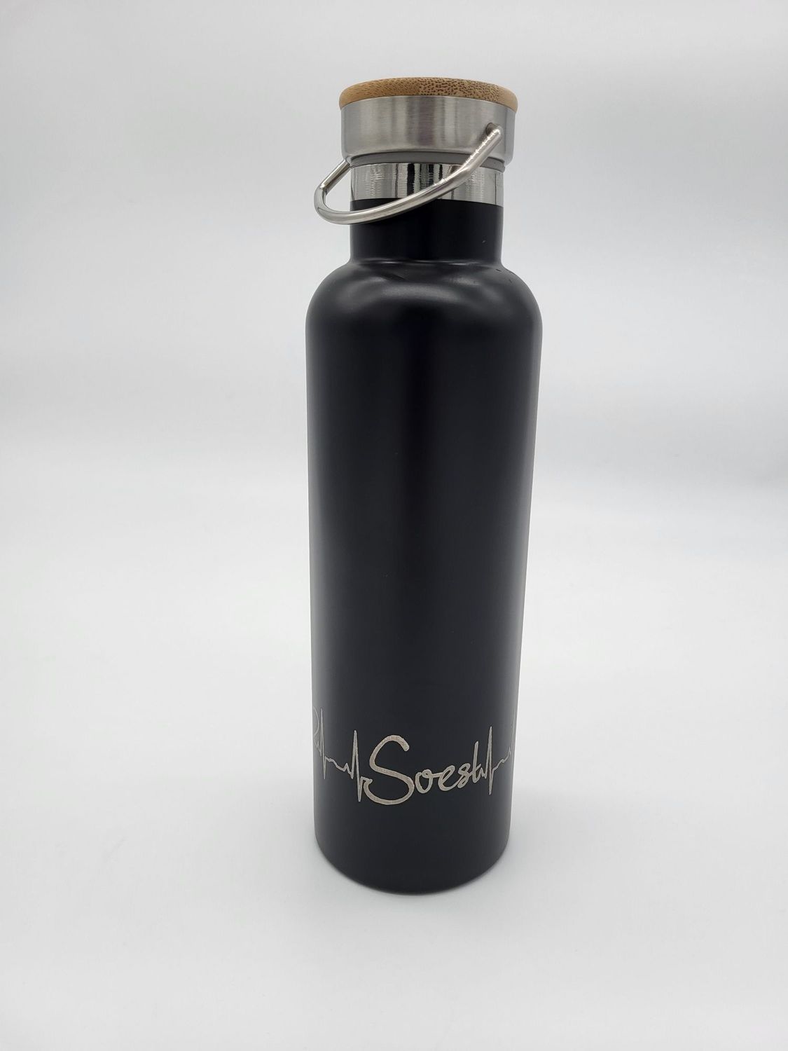 Thermosflasche schwarz 700ml