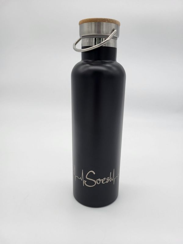 Thermosflasche schwarz 700ml Thermosflasche schwarz 700ml