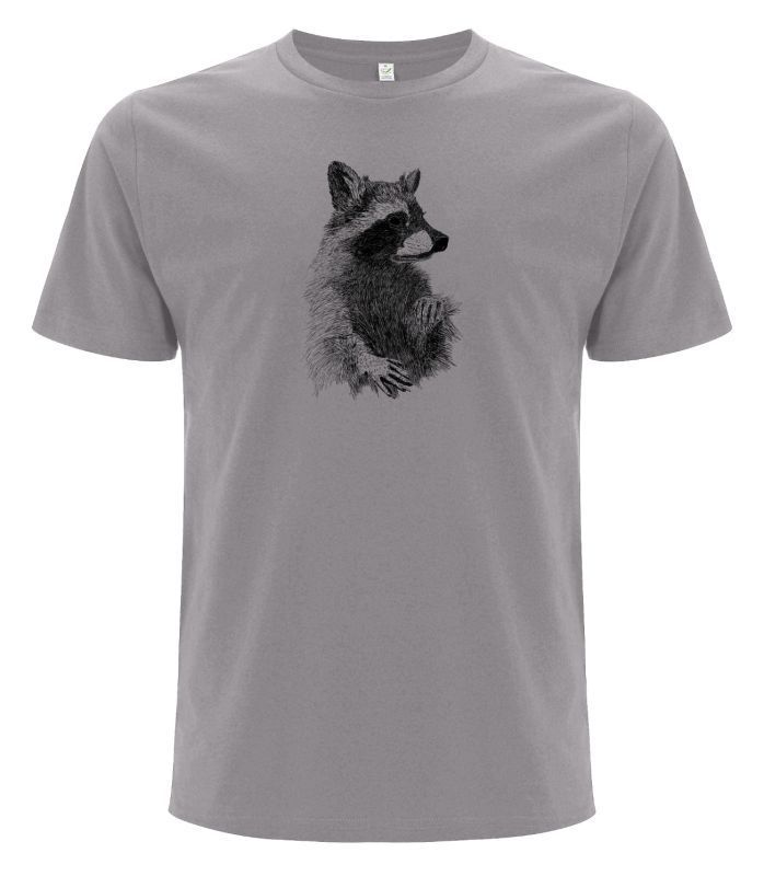 T-Shirt Unisex T-Shirt Unisex "Waschbär" (Bio + FairTrade)