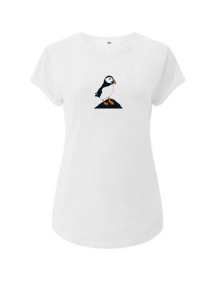 T-Shirt Damen T-Shirt Damen "Papageientaucher" (Bio + FairTrade)