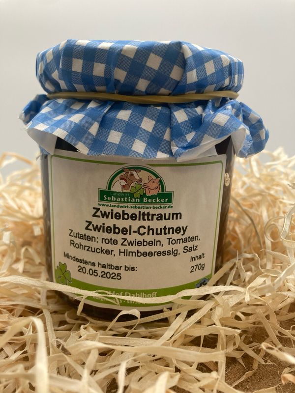 Zwiebeltraum Zwiebel-Chutney