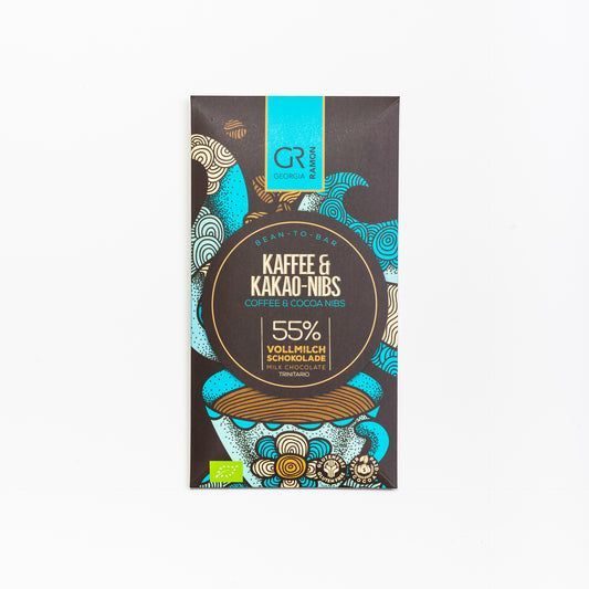 Georgia Ramon Bio-Kaffee & Kakao-Nibs 55 % Georgia Ramon Bio-Kaffee & Kakao-Nibs 55 %