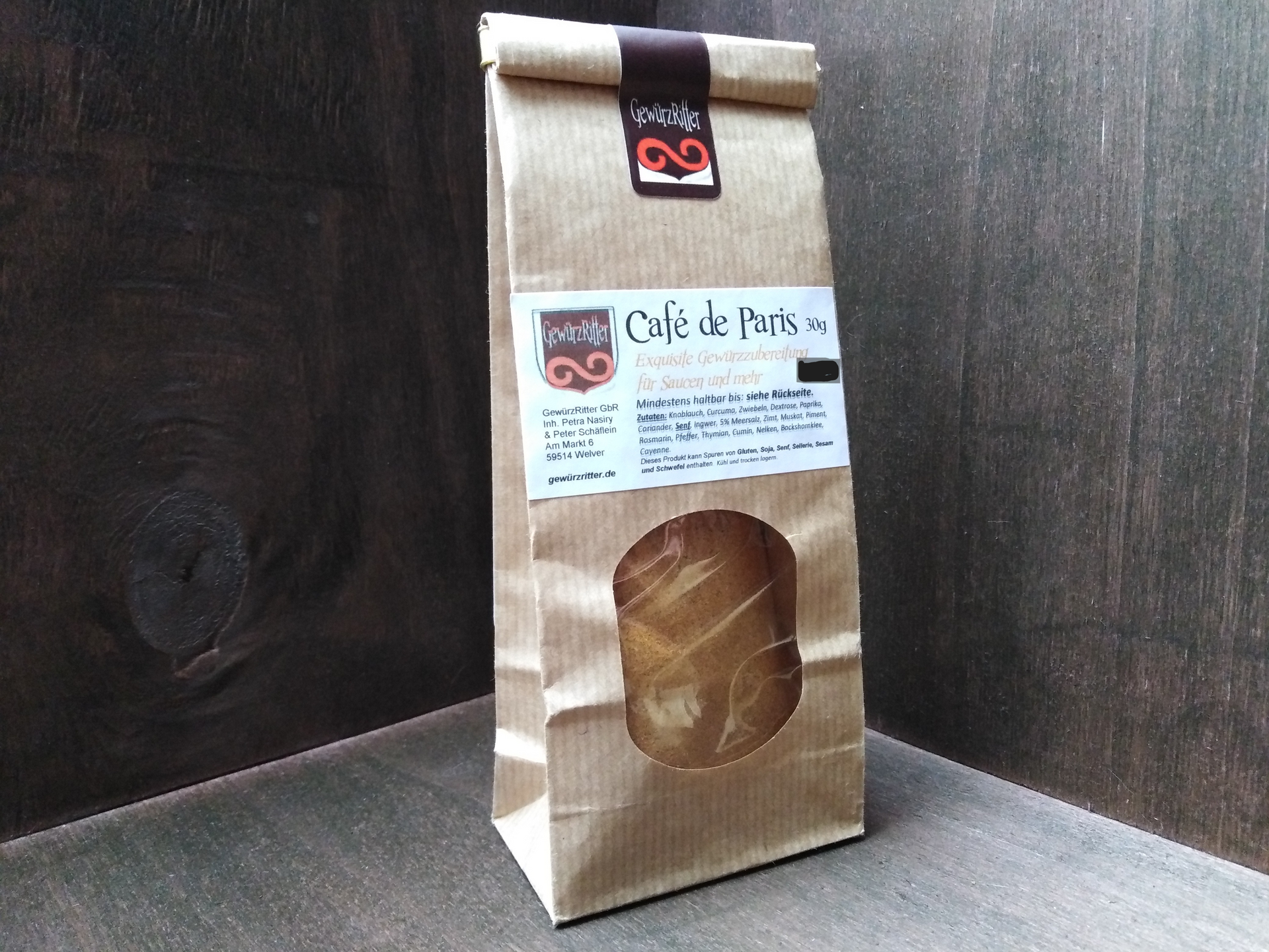Cafe de Paris gemahlen