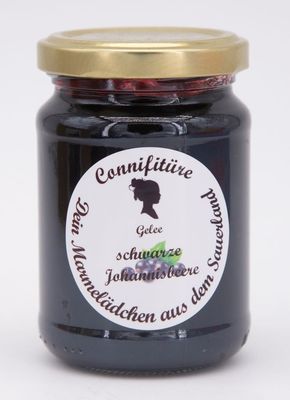 Fruchtaufstrich Gelee - Schwarze Johannisbeere Fruchtaufstrich Gelee - Schwarze Johannisbeere