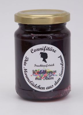 Fruchtaufstrich Gelee - Waldbeeren mit Rum Fruchtaufstrich Gelee - Waldbeeren mit Rum