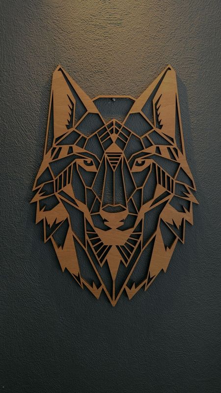 Geometrischer Wolf Geometrischer Wolf