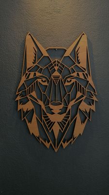Geometrischer Wolf Geometrischer Wolf