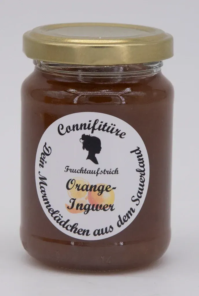 Fruchtaufstrich Orange-Ingwer