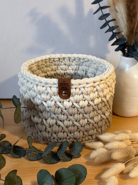 Aufbewahrungskorb dreifarbig