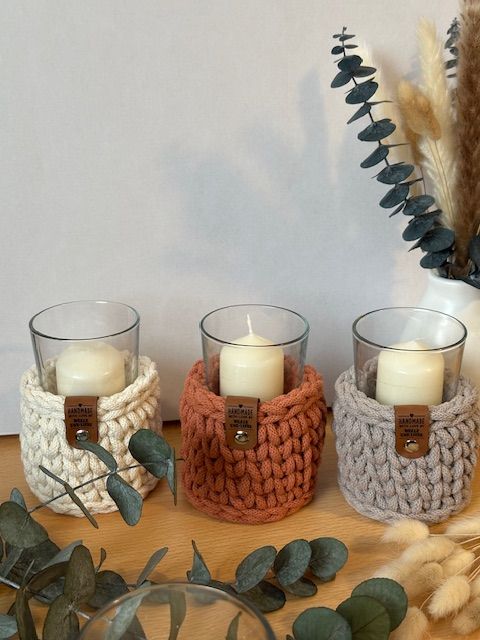 Windlicht / Kerzenglas