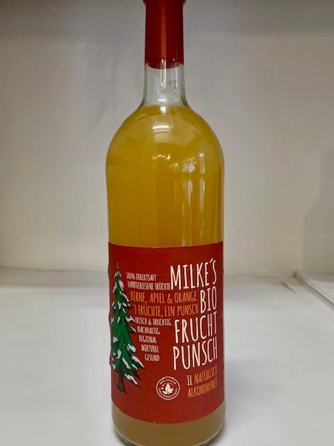 Milkes Bio Fruchtpunsch Birne Apfel Orange