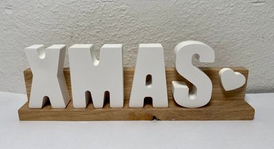 Schriftzug X-mas Schriftzug X-mas