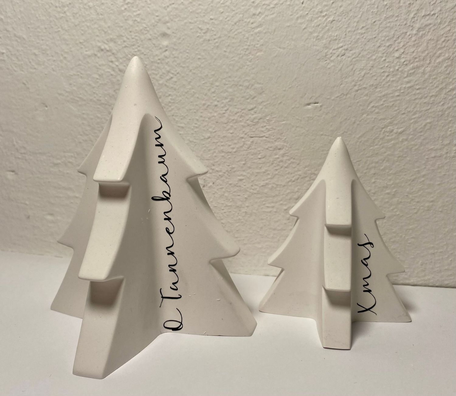 Weihnachtsbäume 2er Set