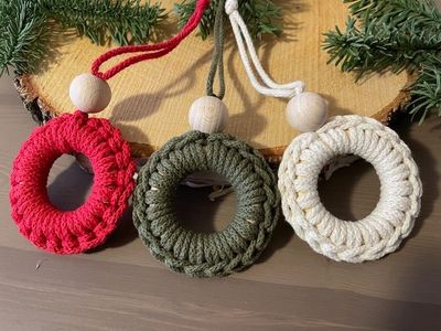Umhäkelte Ringe Umhäkelte Ringe