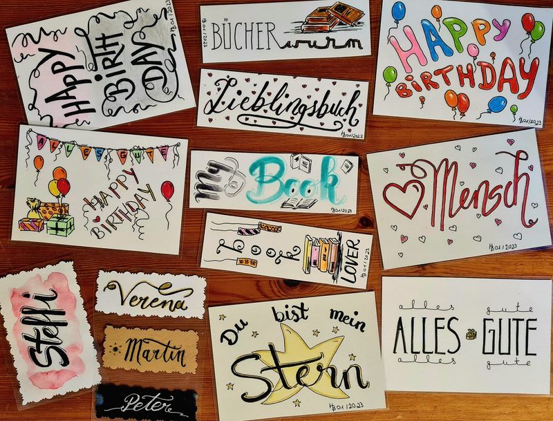 Workshop - Handlettering Grundkurs Workshop - Handlettering Grundkurs
